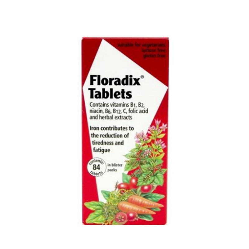 Red Seal 红印 Floradix 铁元 84片